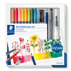 Mixed floral watercolour set (o.a. 3001/308) DJ Mixed floral watercolour set (o.a. 3001/308) DJ
