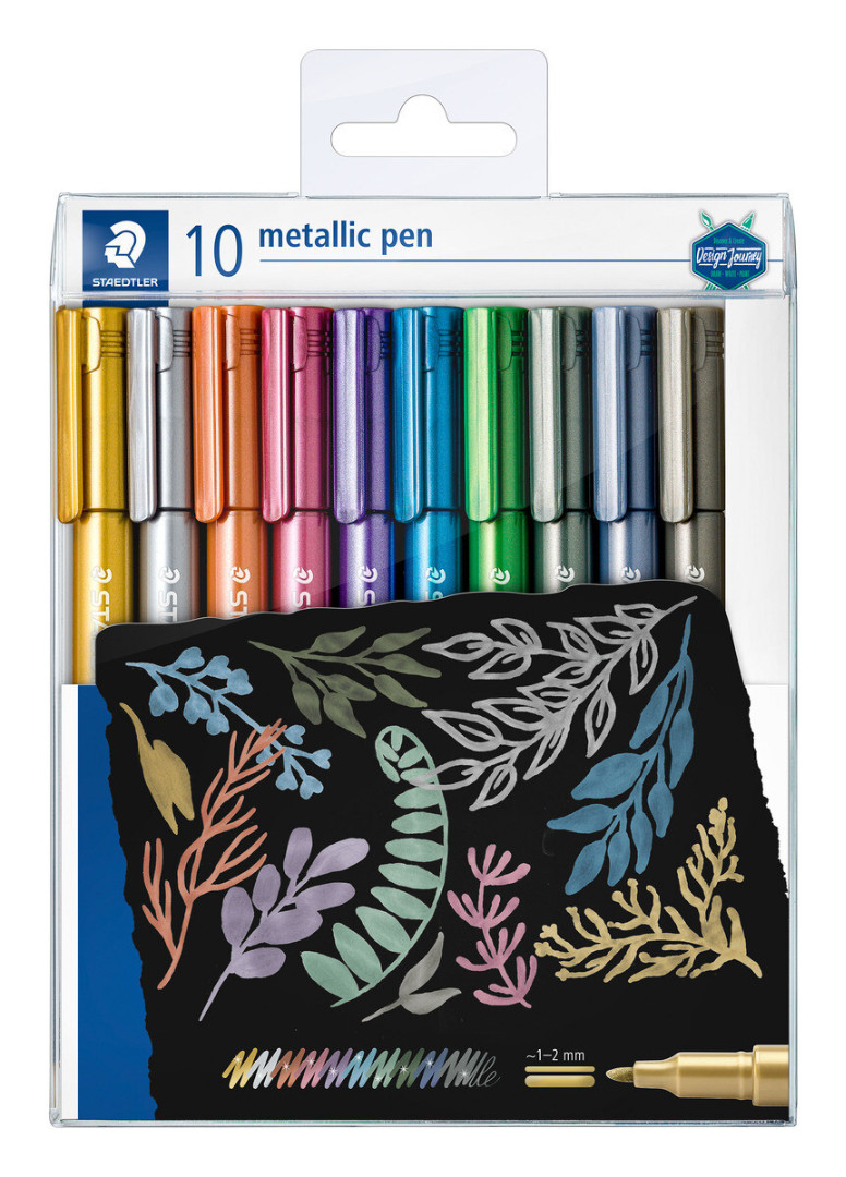 10 pcs Set Metallic Pen 10 pcs Set Metallic Pen
