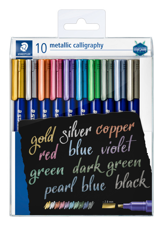 10 pc Set Metallic Calligraphy Pen 10 pc Set Metallic Calligraphy Pen