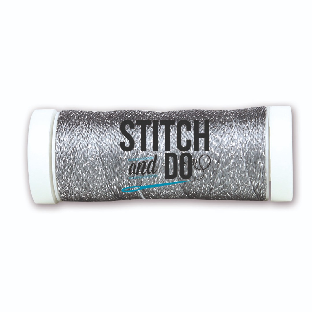 Stitch and Do Sparkles Embroidery Thread - Steel Stitch and Do Sparkles Embroidery Thread - Steel