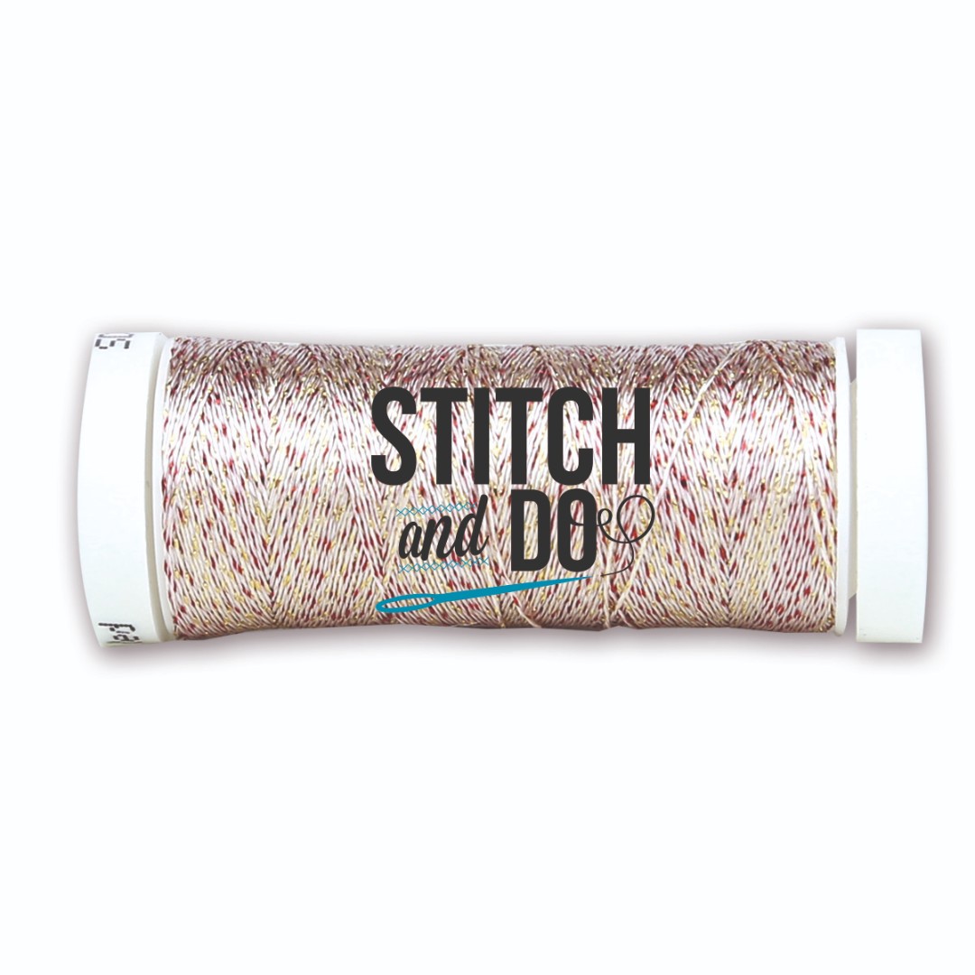 Stitch and Do Sparkles Embroidery Thread - Multicolor Red Stitch and Do Sparkles Embroidery Thread - Multicolor Red