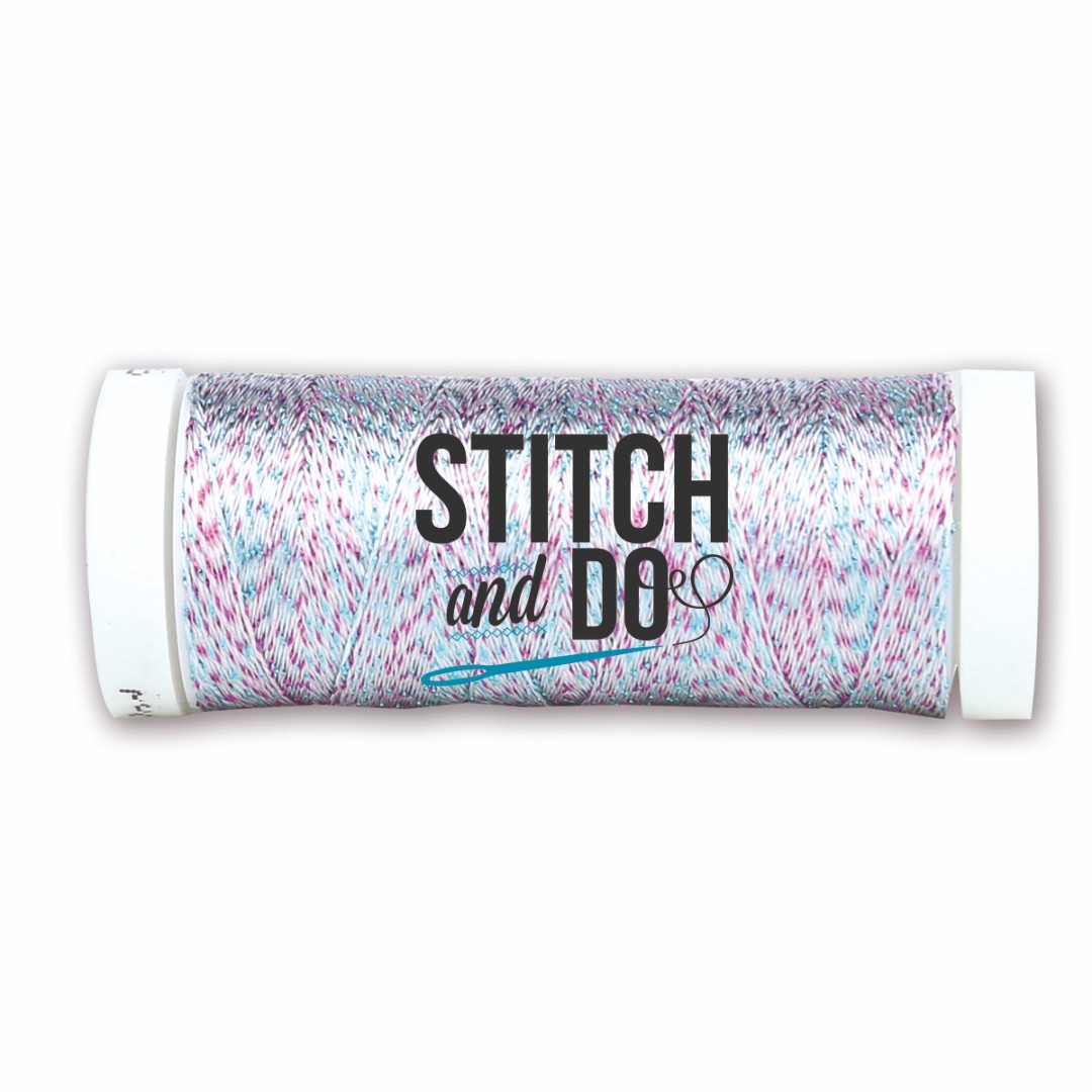Stitch and Do Sparkles Embroidery Thread - Multicolor Blue Stitch and Do Sparkles Embroidery Thread - Multicolor Blue