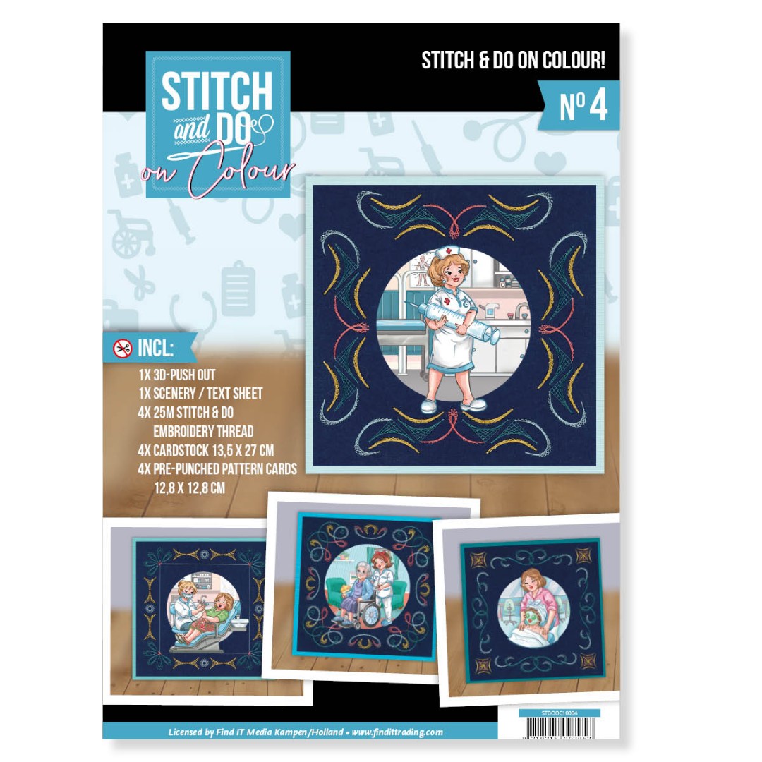 Nr. 004 Professions Bubbly Girls - Stitch and Do On Colour Nr. 004 Professions Bubbly Girls - Stitch and Do On Colour