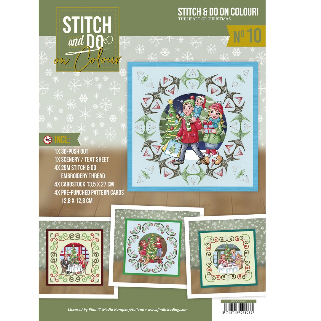 Stitch and Do on Colour 010 - The Heart of Christmas Stitch and Do on Colour 010 - The Heart of Christmas