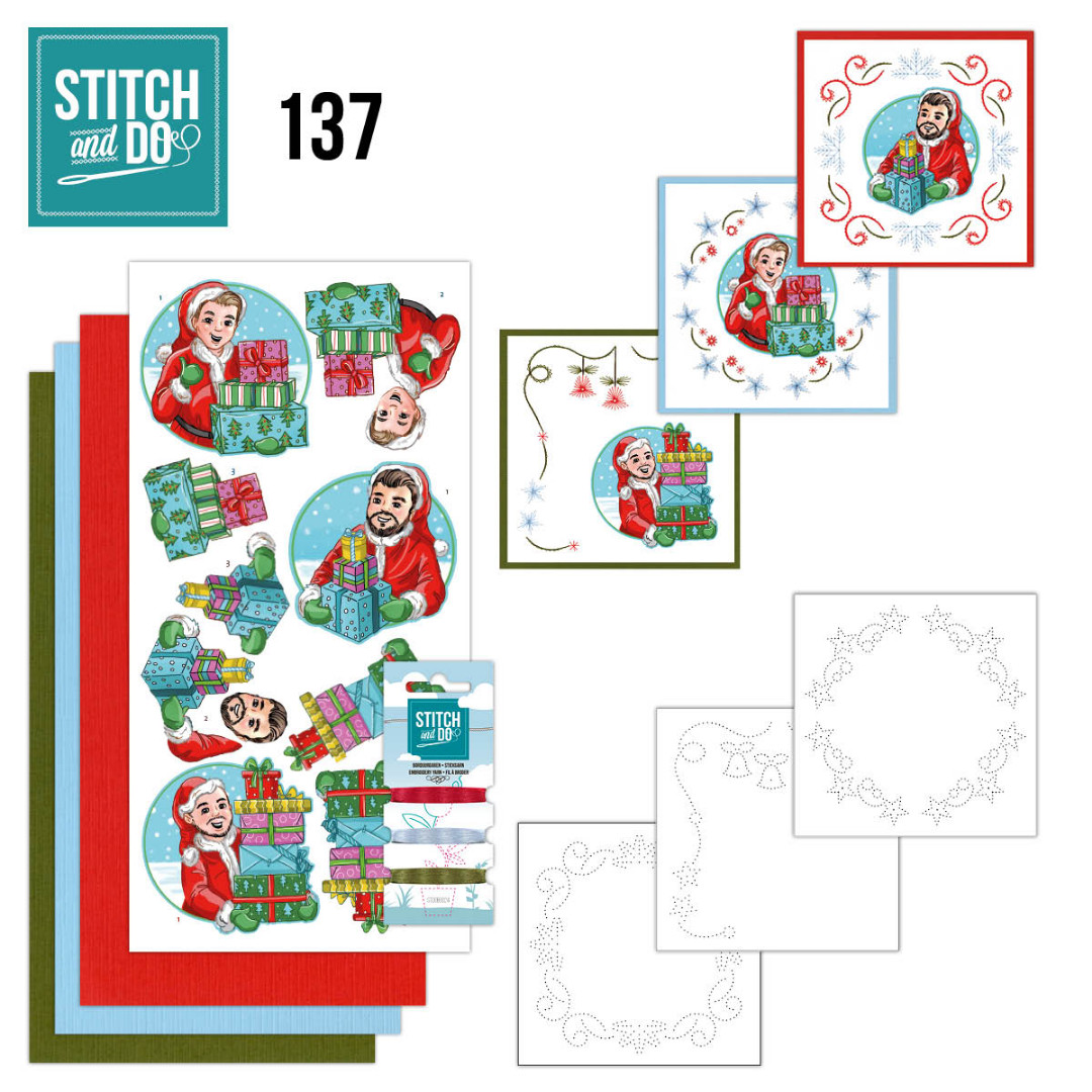 Stitch and Do 137 - Yvonne Creations - Big Guys - Christmas Stitch and Do 137 - Yvonne Creations - Big Guys - Christmas