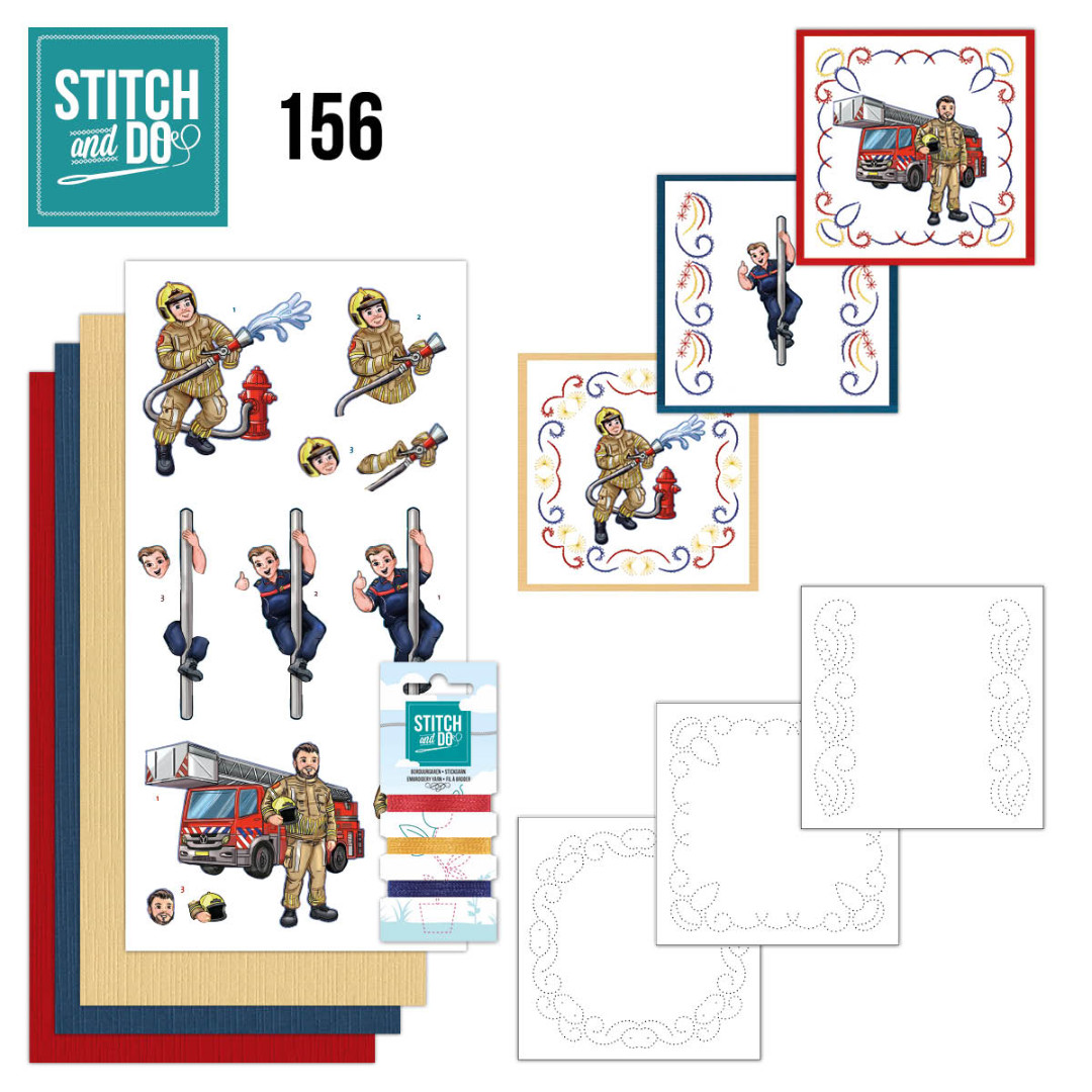 Stitch and Do 156 - Yvonne Creations - Big Guys - Professions Stitch and Do 156 - Yvonne Creations - Big Guys - Professions