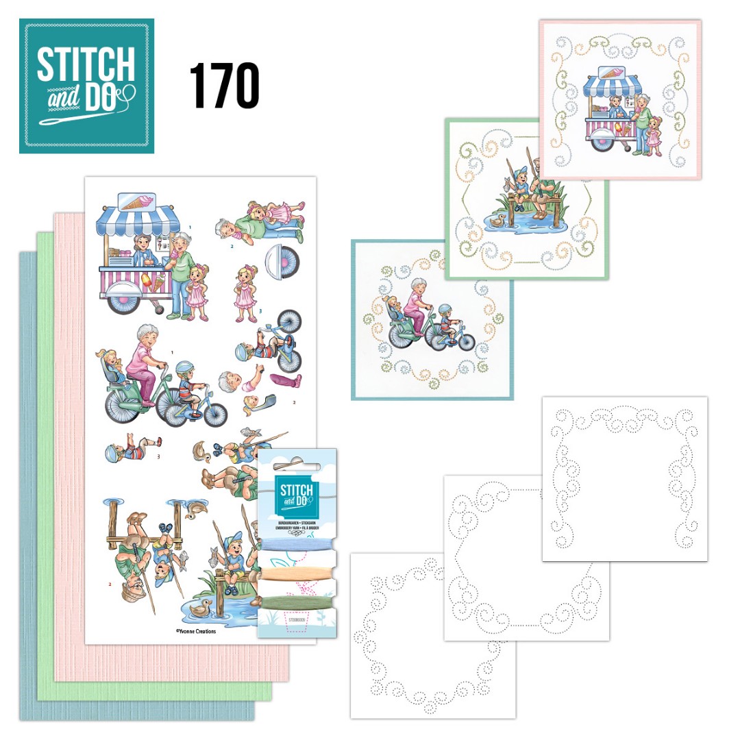 Stitch and Do 170 - Yvonne Creations - Funky Day Out - Activity Stitch and Do 170 - Yvonne Creations - Funky Day Out - Activity