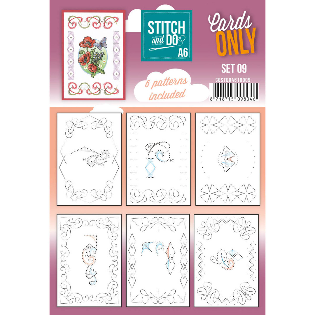 Stitch and Do - Cards Only - Set 09 Stitch and Do - Cards Only - Set 09