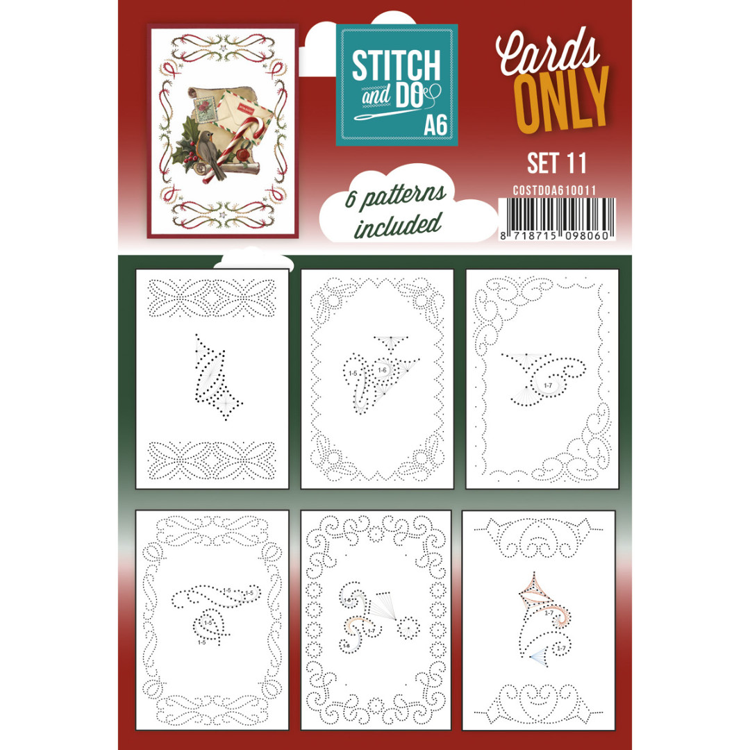 Stitch and Do - Cards Only - Set 11 Stitch and Do - Cards Only - Set 11