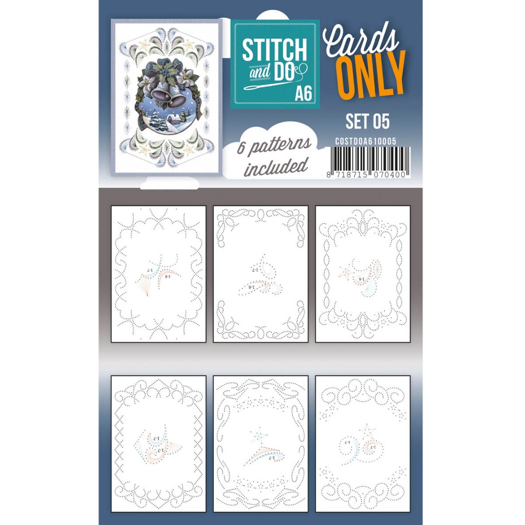 Nr. 5 A6 Cards Only Stitch and Do Nr. 5 A6 Cards Only Stitch and Do