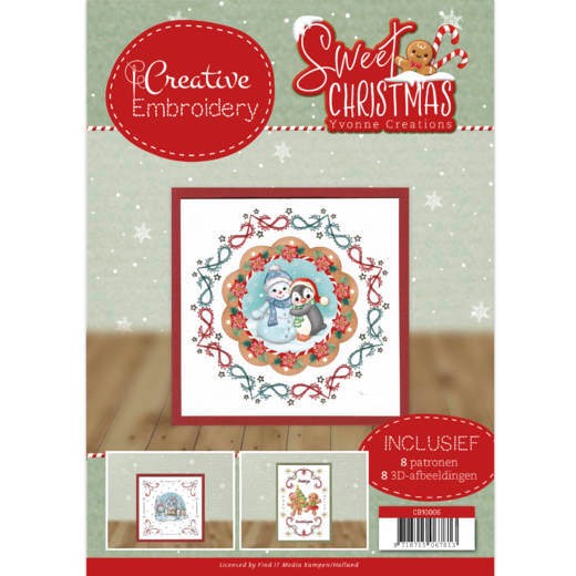 Nr. 6 Creative Embroidery - Sweet Christmas by Yvonne Creations Nr. 6 Creative Embroidery - Sweet Christmas by Yvonne Creations