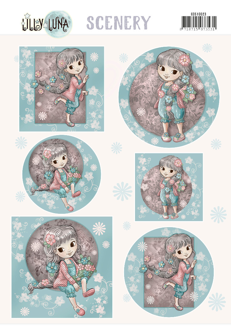 Push Out Scenery - Lilly Luna - Lilly loves Flowers Push Out Scenery - Lilly Luna - Lilly loves Flowers