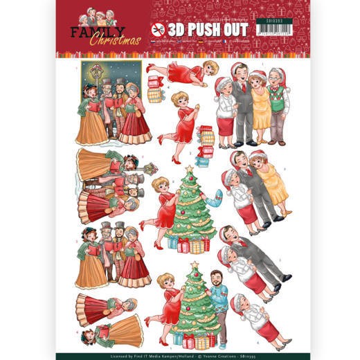 Kerst vieren - Family Christmas van Yvonne Creations Kerst vieren - Family Christmas van Yvonne Creations