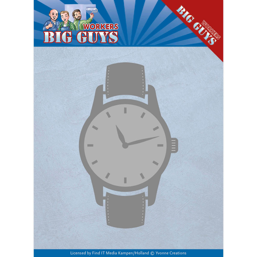 Watch - Workers - Big Guys Cutting Die by Yvonne Creations Watch - Workers - Big Guys Cutting Die by Yvonne Creations