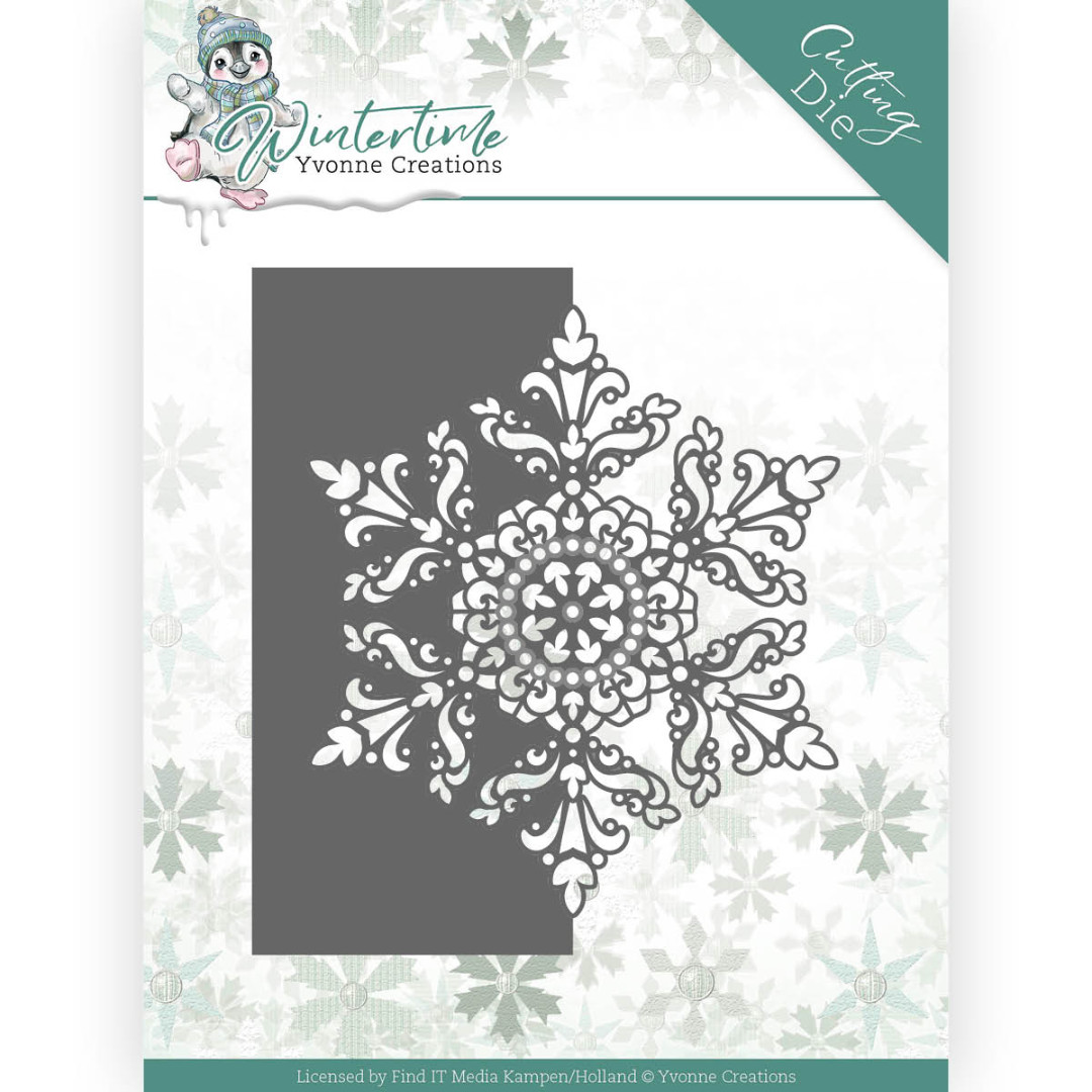 Snowflake Border - Wintertime Cutting Dies by Yvonne Creations Snowflake Border - Wintertime Cutting Dies by Yvonne Creations