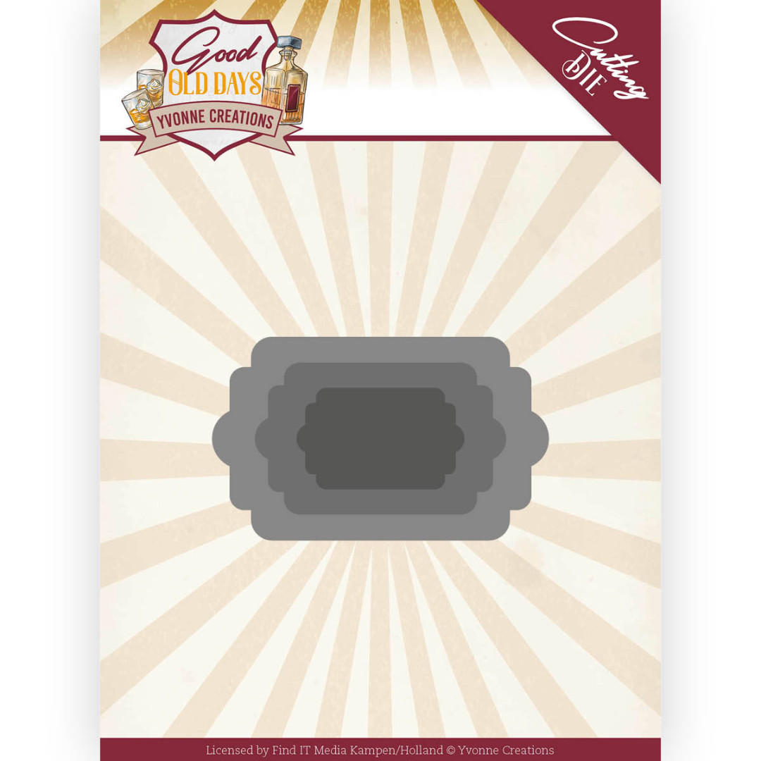 Label Set - Good Old Days Cutting Dies by Yvonne Creations Label Set - Good Old Days Cutting Dies by Yvonne Creations