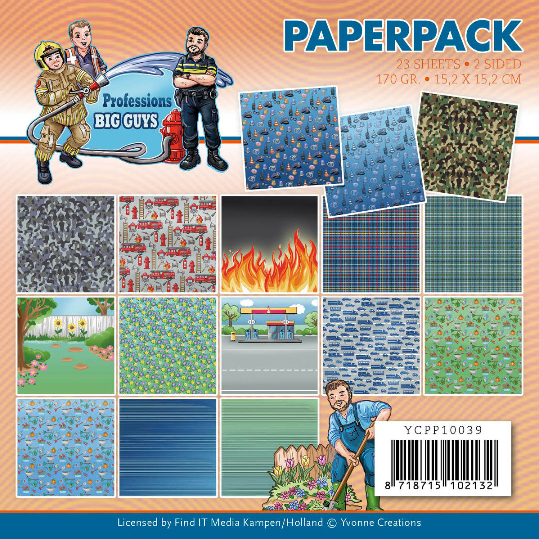 Paperpack Big Guys Professions Paperpack Big Guys Professions