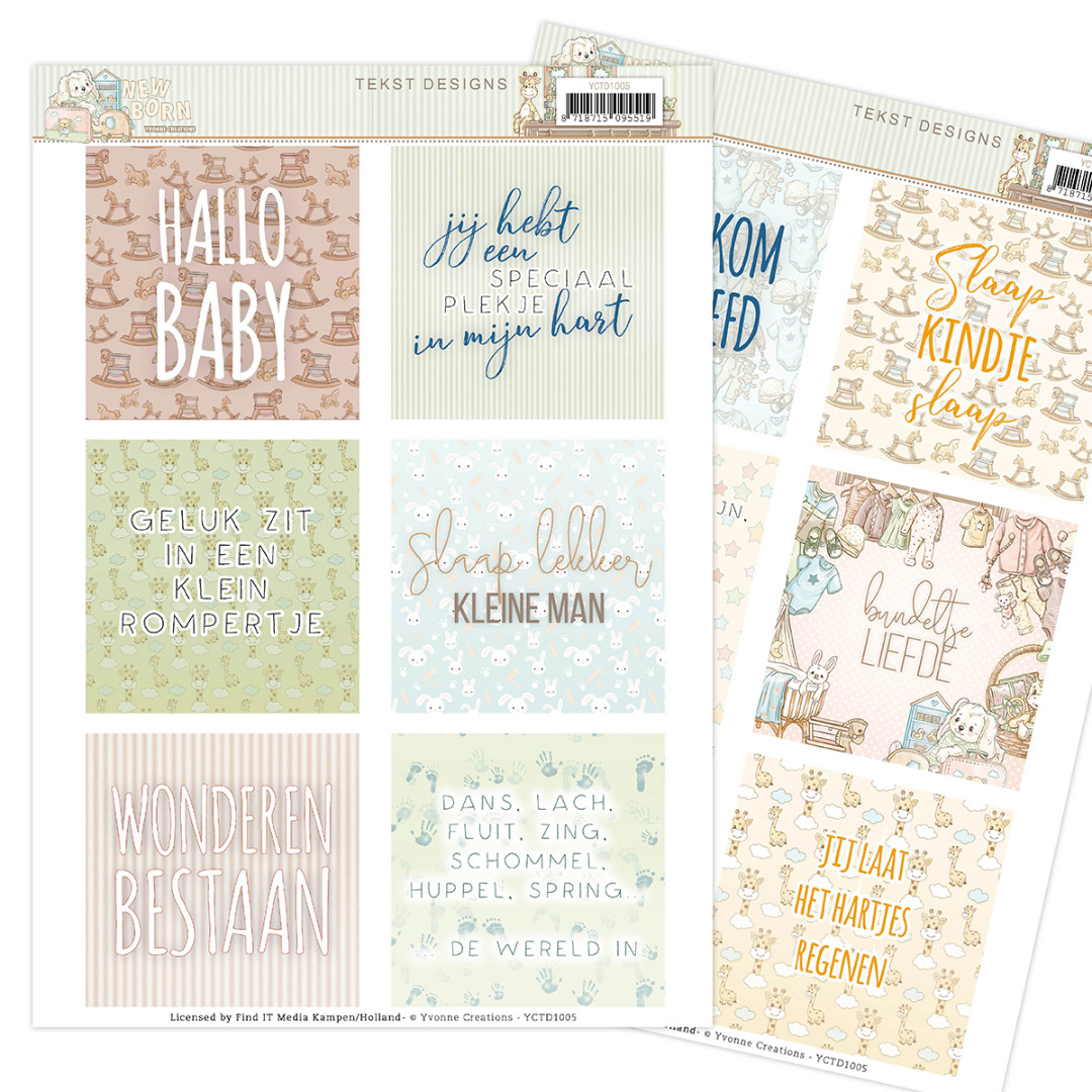 NL Text Designs - Newborn by Yvonne Creations NL Text Designs - Newborn by Yvonne Creations