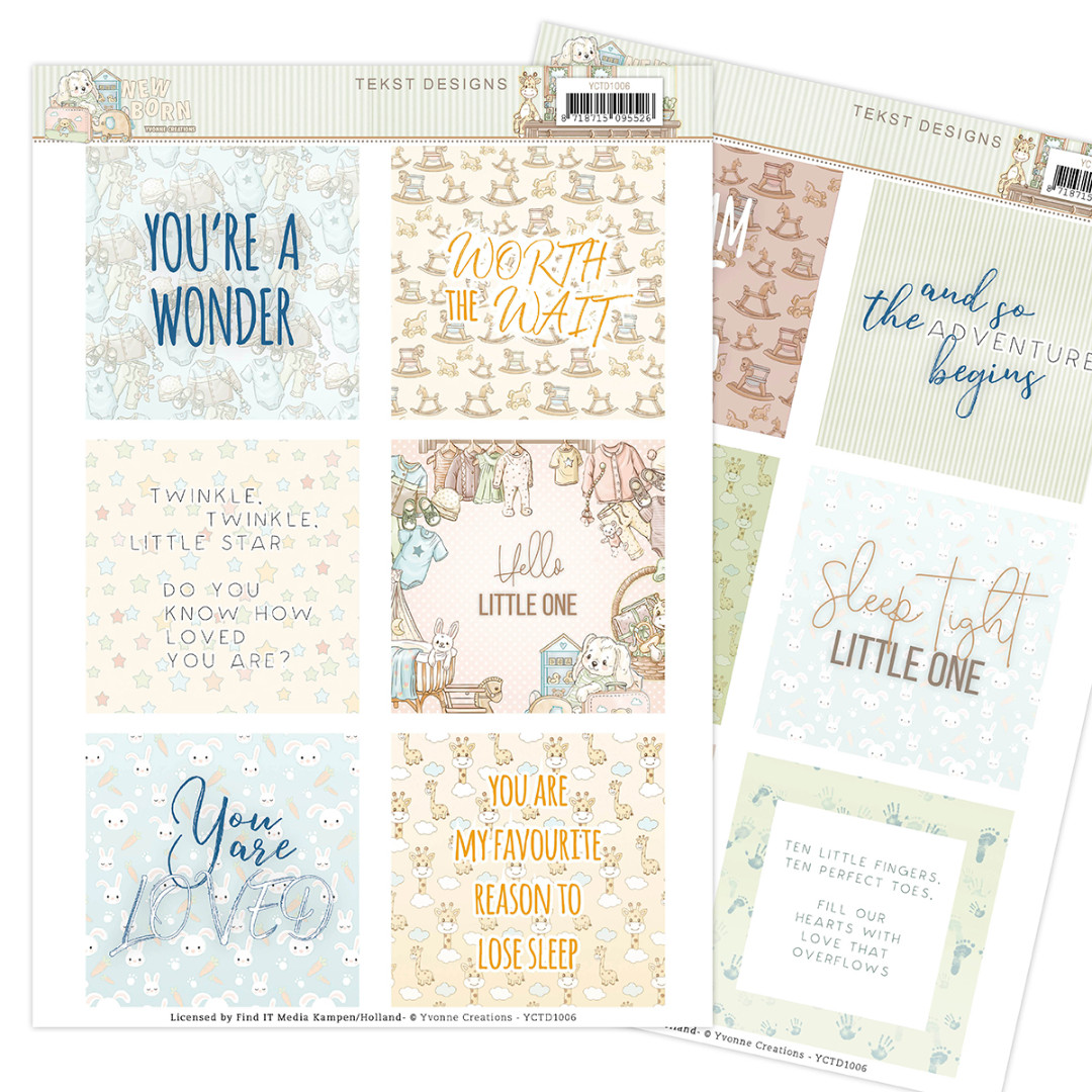 EN Text Designs - Newborn by Yvonne Creations EN Text Designs - Newborn by Yvonne Creations