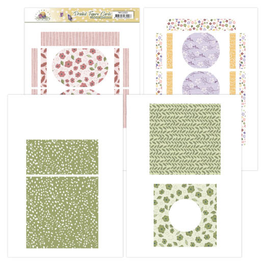 Printed Figure Cards - Precious Marieke - Blooming Summer Printed Figure Cards - Precious Marieke - Blooming Summer