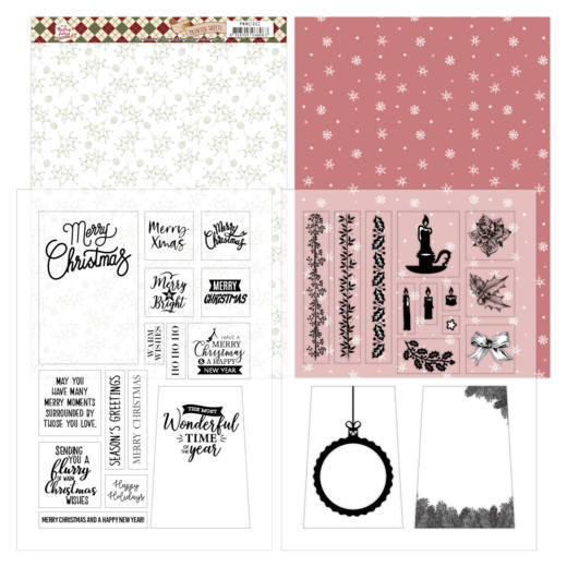 Mica Sheets - Precious Marieke - Warm Christmas Feelings Mica Sheets - Precious Marieke - Warm Christmas Feelings