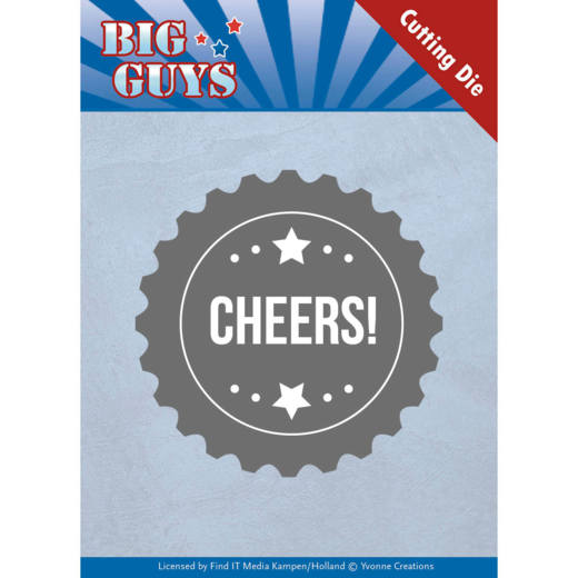 Cheers - Big Guys - Snijmal - Yvonne Creations Cheers - Big Guys - Snijmal - Yvonne Creations