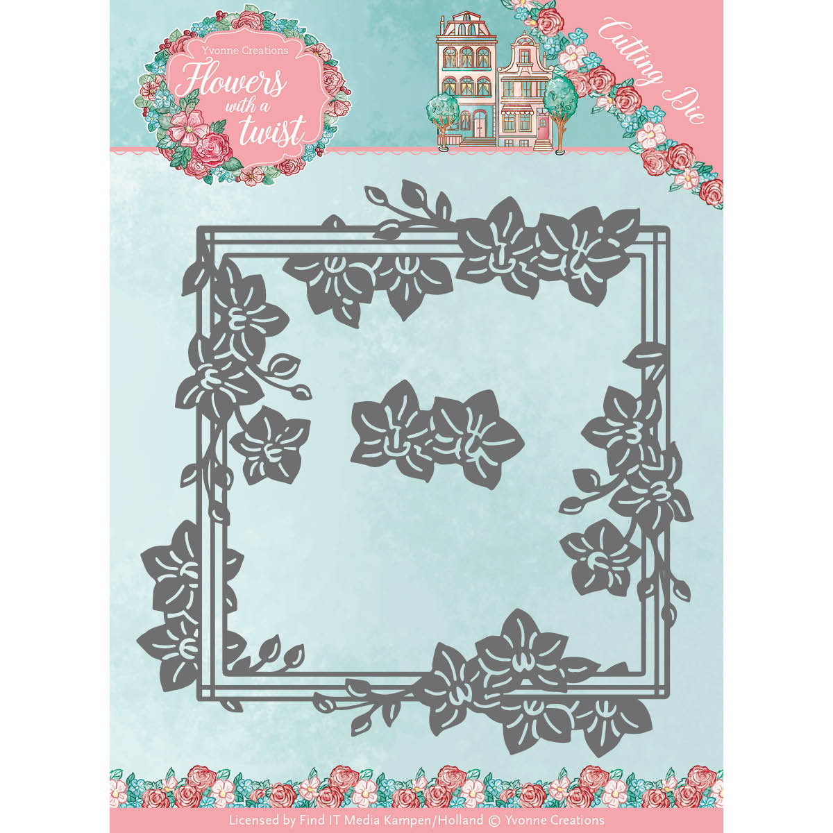 Orchid Frame - Flowers with a Twist - Snijmal - Yvonne Creations Orchid Frame - Flowers with a Twist - Snijmal - Yvonne Creations