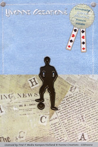 Die - Yvonne Creations - Men - Soccerplayer Die - Yvonne Creations - Men - Soccerplayer