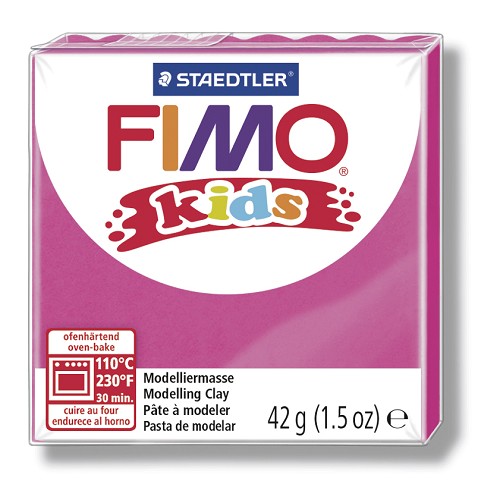 Fimo kids boetseerklei 42 g pink Fimo kids boetseerklei 42 g pink
