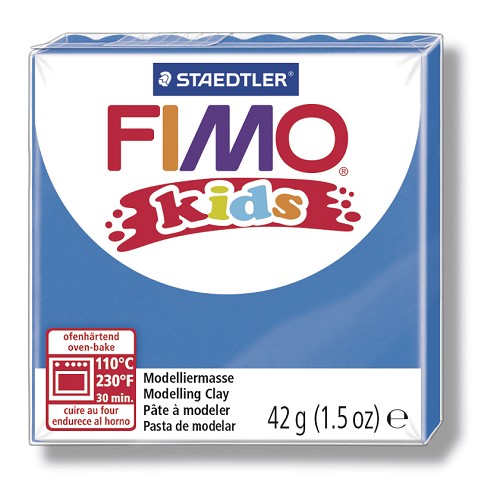 Fimo kids boetseerklei 42 g blauw Fimo kids boetseerklei 42 g blauw