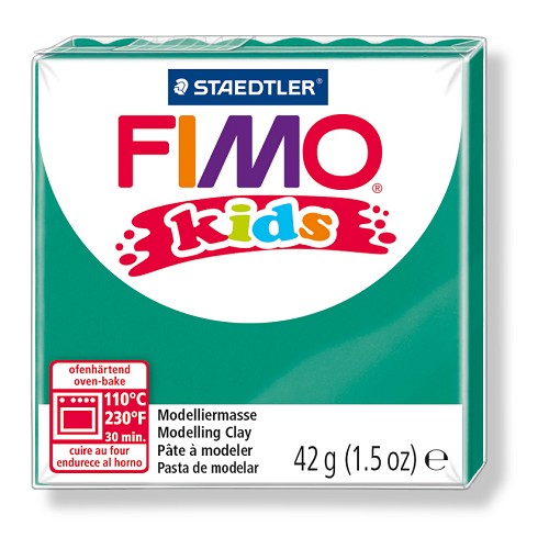 Fimo kids boetseerklei 42 g groen Fimo kids boetseerklei 42 g groen