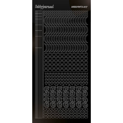 Hobbydots sticker - Adhesive - Black Hobbydots sticker - Adhesive - Black