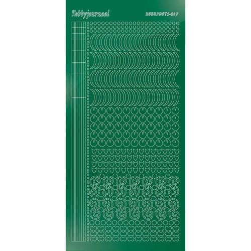 Hobbydots sticker - Mirror Green Hobbydots sticker - Mirror Green
