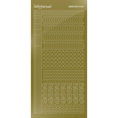 Hobbydots sticker - Mirror Gold Hobbydots sticker - Mirror Gold