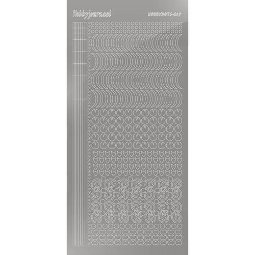 Hobbydots sticker - Mirror - Silver Hobbydots sticker - Mirror - Silver