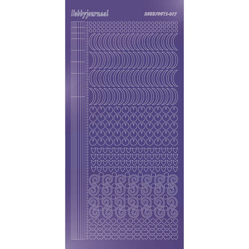Hobbydots sticker - Mirror Purple Hobbydots sticker - Mirror Purple