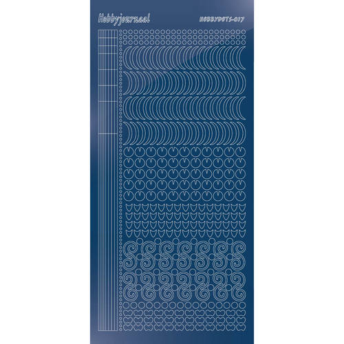 Hobbydots sticker - Mirror - Blue Hobbydots sticker - Mirror - Blue