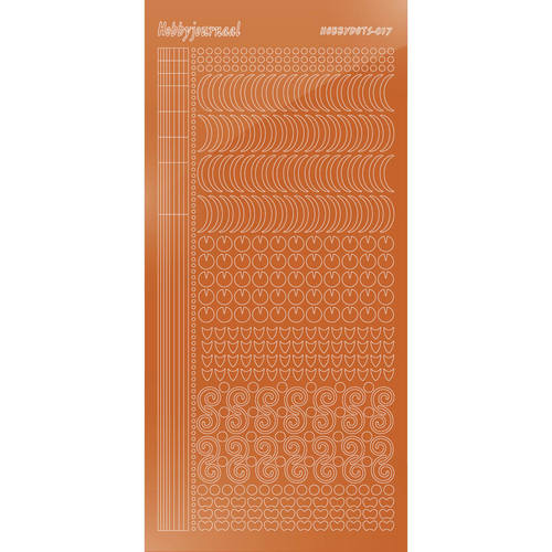 Hobbydots sticker - Mirror Copper Hobbydots sticker - Mirror Copper