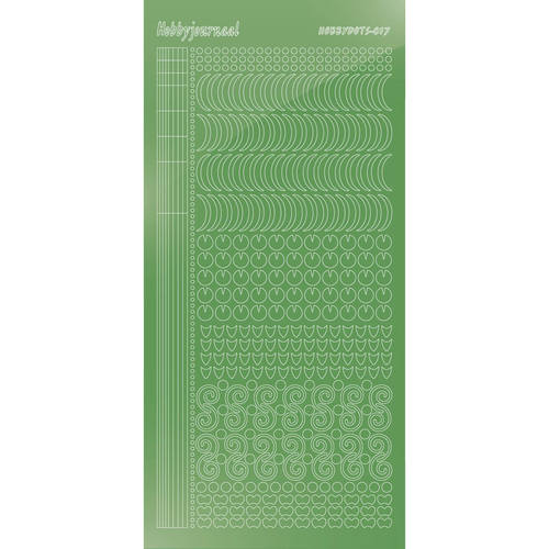 Hobbydots sticker - Mirror Lime Hobbydots sticker - Mirror Lime