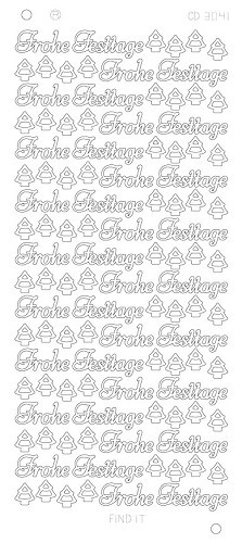 Frohe Festtage Platinum - Goud