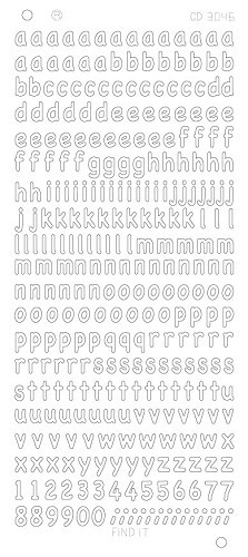 Alphabet Platinum - Goud