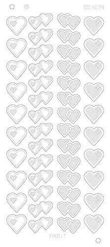 Hearts Various Platinum - Goud