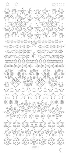 Various Stars Snowflake Platinum - Goud Various Stars Snowflake Platinum - Goud