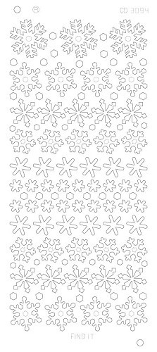 Snowflakes Platinum - Goud Snowflakes Platinum - Goud
