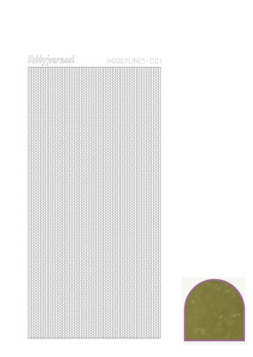 Hobbylines sticker - Mirror Gold Hobbylines sticker - Mirror Gold
