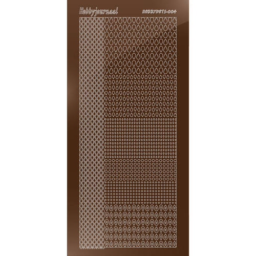 Hobbydots sticker - Mirror Brown Hobbydots sticker - Mirror Brown