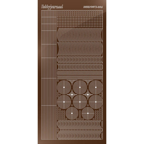 Hobbydots sticker - Mirror Brown Hobbydots sticker - Mirror Brown