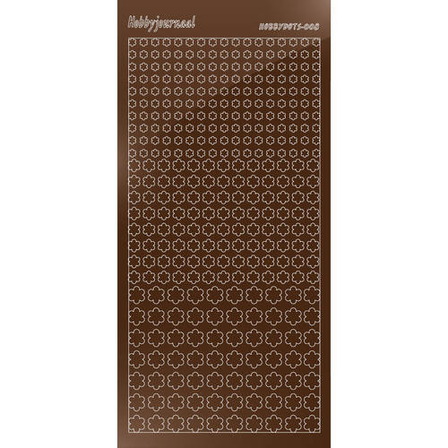 Hobbydots sticker - Mirror Brown Hobbydots sticker - Mirror Brown