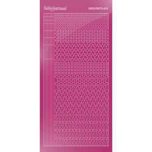 Hobbydots sticker - Mirror Pink Hobbydots sticker - Mirror Pink