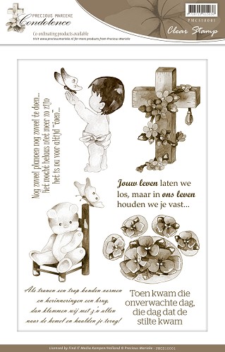Condoleance - Clear Stamp - Precious Marieke